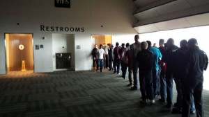 bathroom line