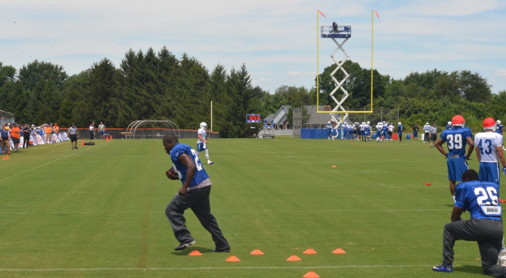 Frank Gore at Indianapolis Colts Training Camp