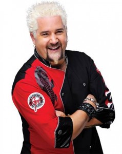 IMAGE DISTRIBUTED FOR BULLSEYE EVENT GROUP - Guy Fieri at The Players Tailgate  2022 Los Angeles party to celebrate Super Bowl LVI on Sunday, Feb 13, 2022  in Inglewood, Calif. (Peter Barreras/AP