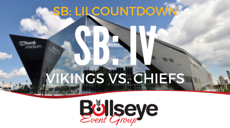 2018 Super Bowl Countdown: Super Bowl IV - Bullseye Event Group