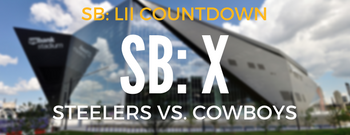 2018 Super Bowl Countdown: Super Bowl X - Bullseye Event Group