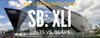 2018 Super Bowl Countdown: Super Bowl XLI - Bullseye Event Group