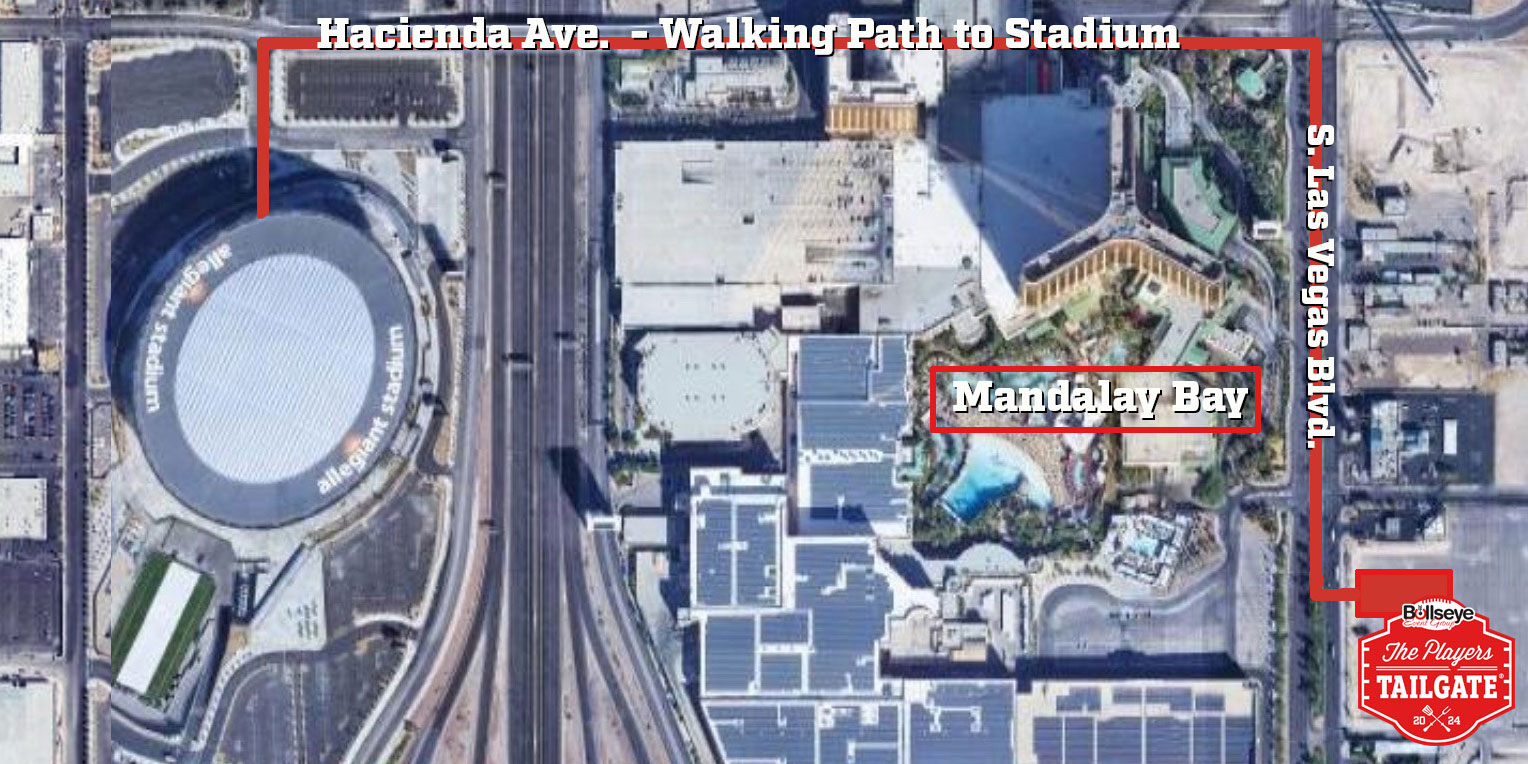 Las Vegas location walkway